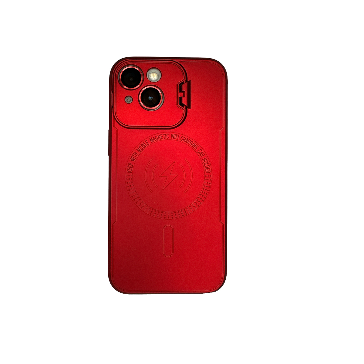 GENÉRICO CARCASA JOIGO FUNDA IPHONE 14 PRO MAX MAGSAFE ROJO