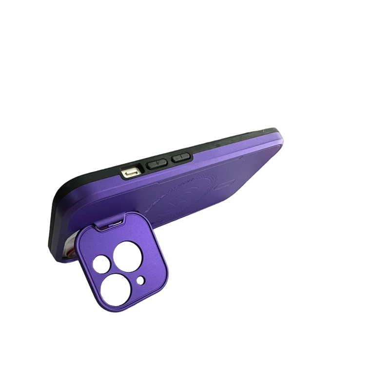 CARCASA JOIGO IPHONE 13 14 MAGSAFE MORADO - 3