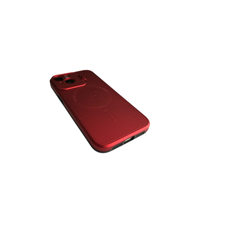 CARCASA JOIGO IPHONE 13 14 MAGSAFE MORADO - 4