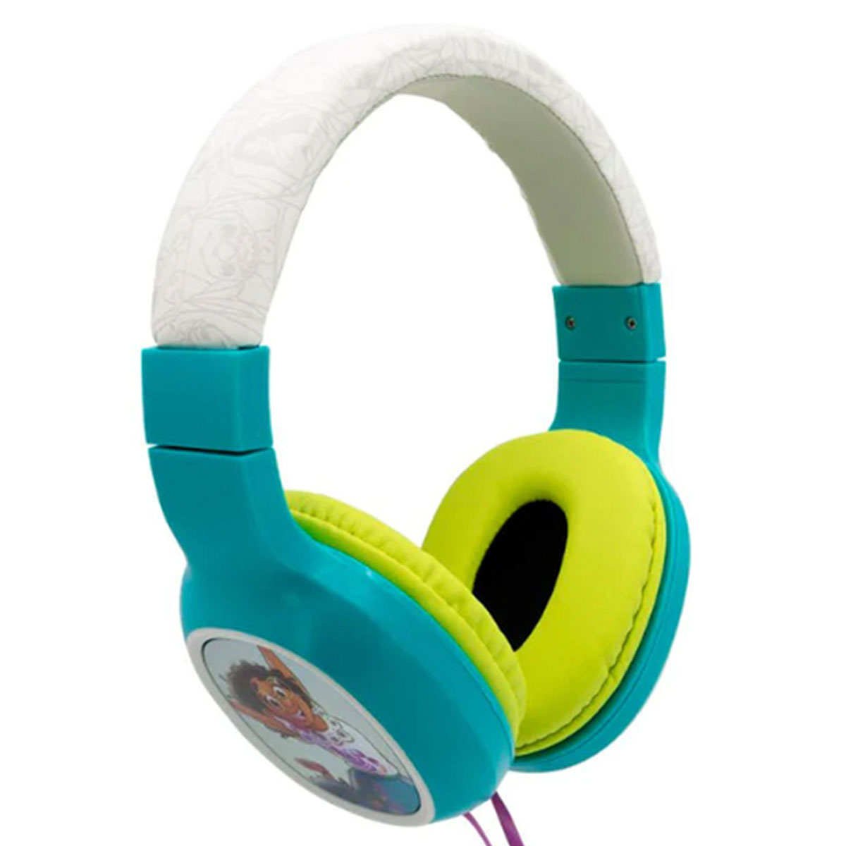 AUDÍFONOS JOIGO TEMATICO DISNEY ENCANTO VERDE MICRÓFONO CABLE - 1