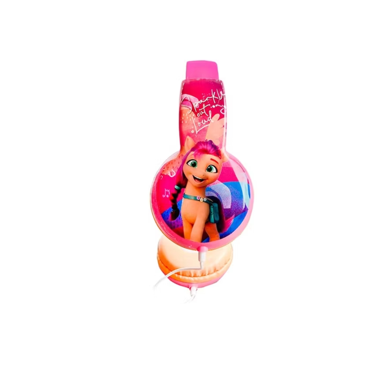 AUDÍFONOS JOIGO DISEÑO MY LITTLE PONY ROSA CABLE CONECTOR JACK 3.5MM - 1