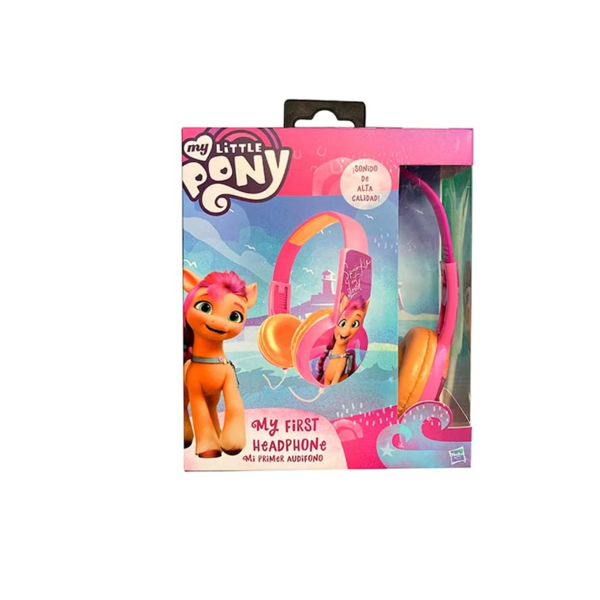 AUDÍFONOS JOIGO DISEÑO MY LITTLE PONY ROSA CABLE CONECTOR JACK 3.5MM - 4