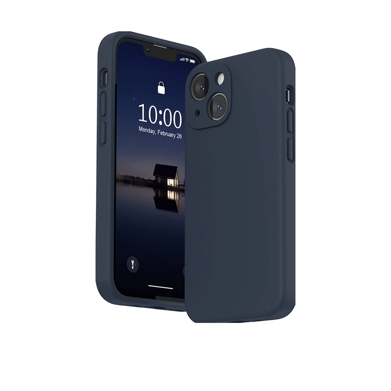 GENÉRICO CARCASA COMPATIBLE CON IPHONE 15 PRO SOFT AZUL