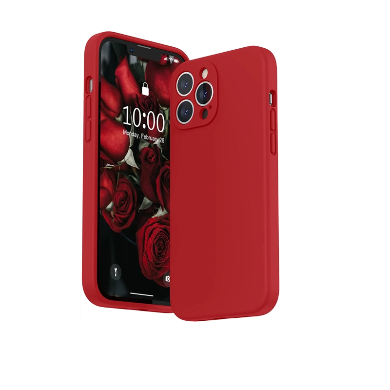 GENÉRICO CARCASA JOIGO IPHONE 15 PRO SOFT ROJO
