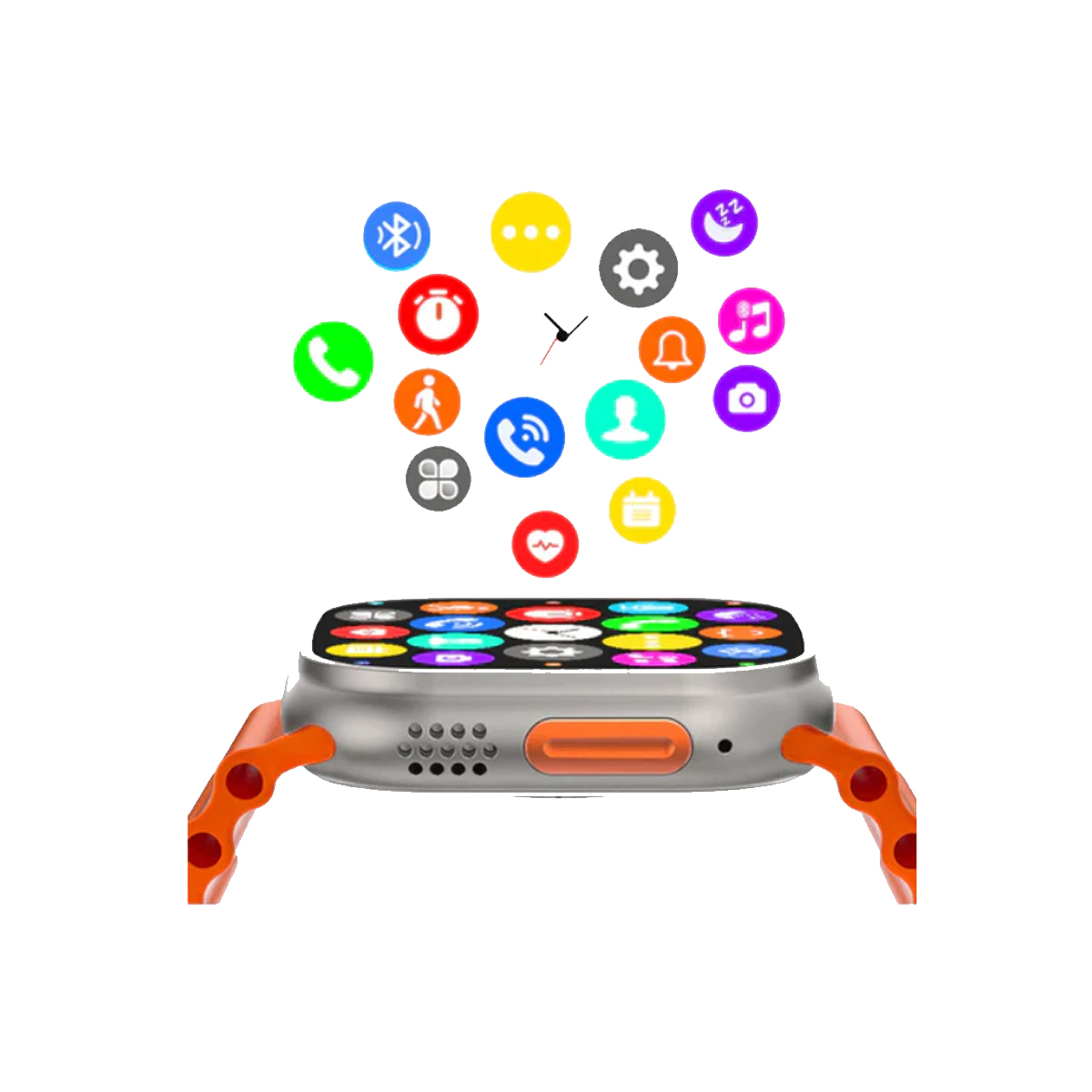 SMARTWATCH MOTOMO OCEAN S8 45MM BLANCO - 6
