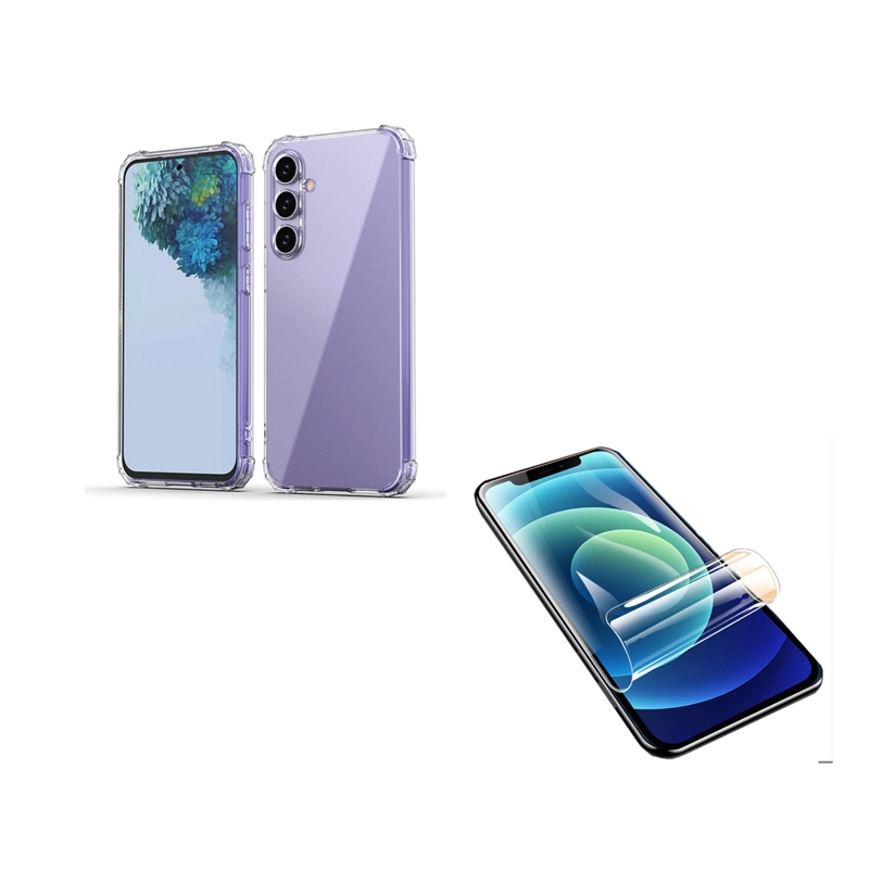 JOIGO CARCASA SAMSUNG S23 FE 5G JOIGO LÁMINA HIDROGEL CLEAR TRANS