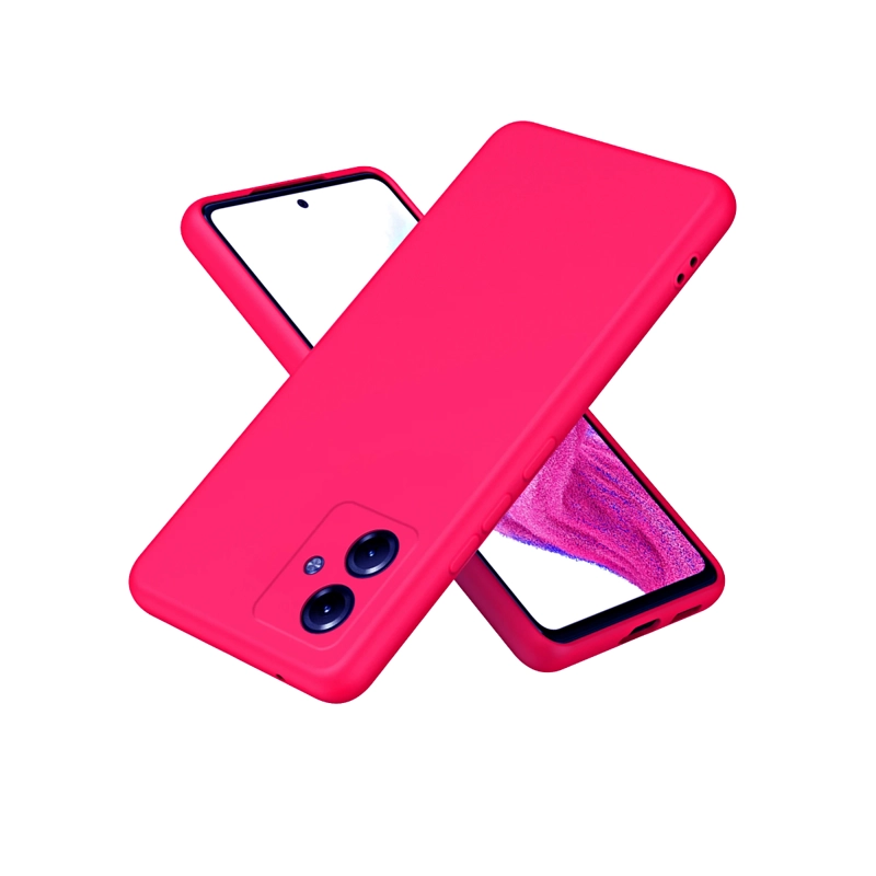 CARCASA MOTOROLA G14 JOIGO FUNDA GOMA FUCSIA - 1