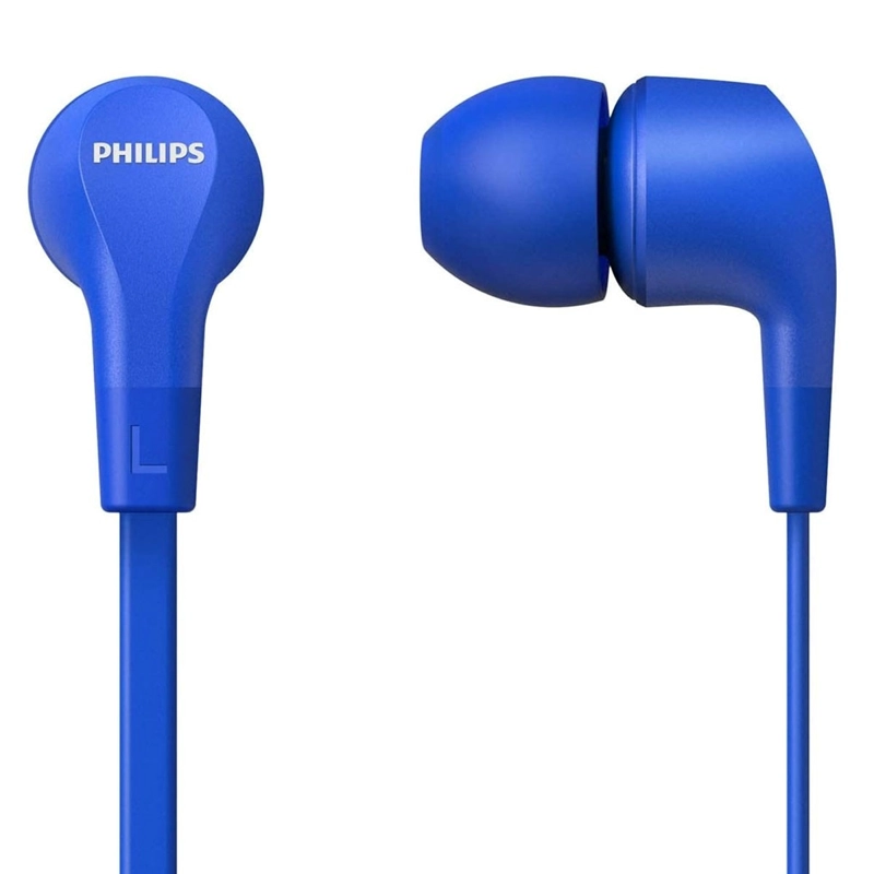 AUDÍFONOS PHILIPS MANOS LIBRES TAE1105 AZUL - 1