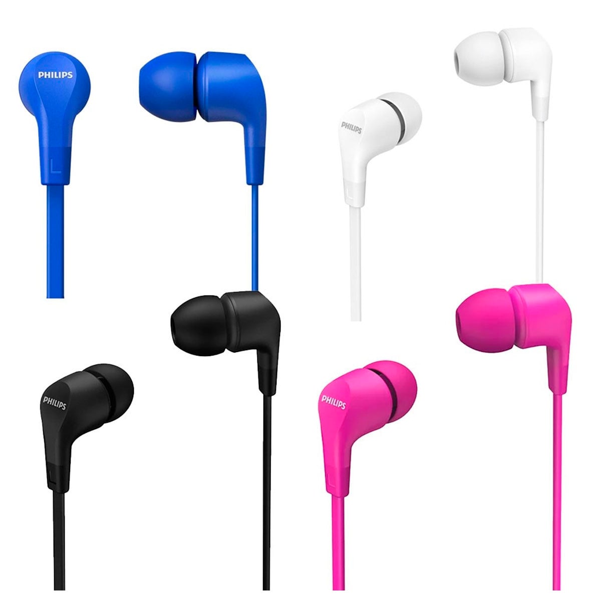 AUDÍFONOS PHILIPS MANOS LIBRES TAE1105 AZUL - 4