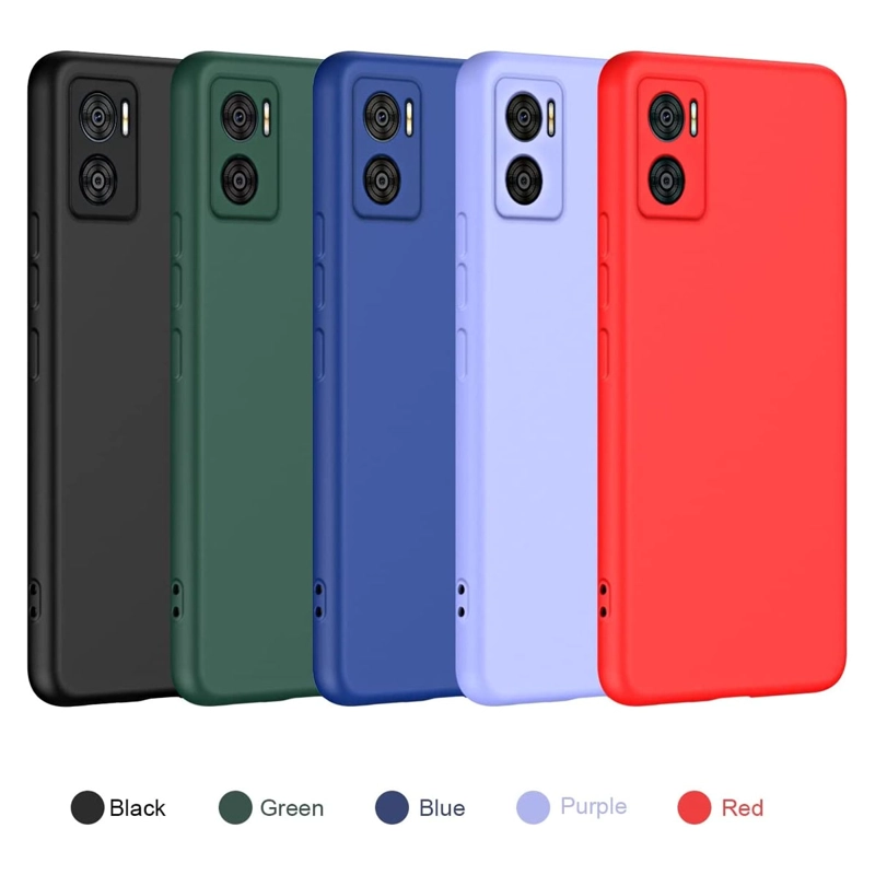 CARCASA MOTOROLA MOTO E22 E22I JOIGO FUNDA GOMA ROSA - 2