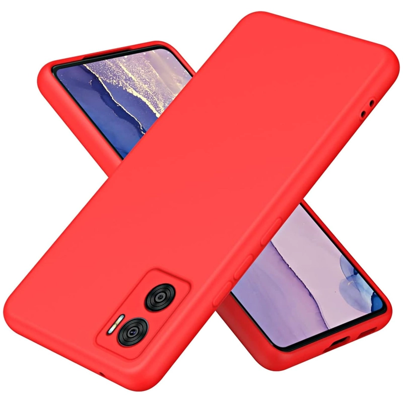 JOIGO CARCASA MOTOROLA MOTO E22 E22I JOIGO FUNDA GOMA ROJO