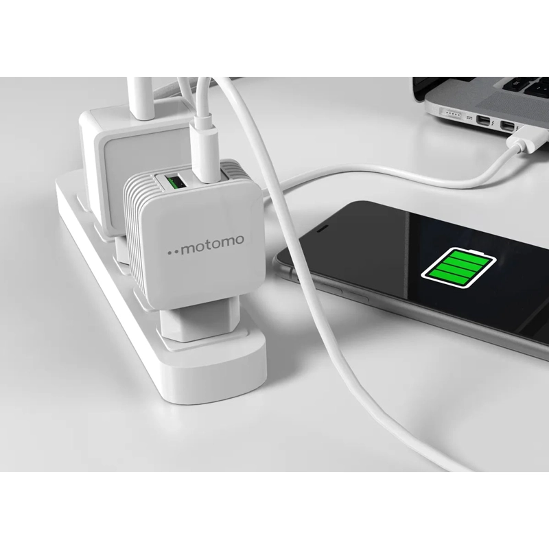 CARGADOR DE TELEFONO DOBLE PUERTO USB 5V 2.1A CABLE TIPO C - 3