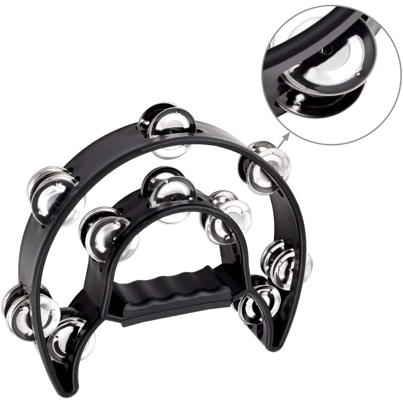 PANDERO HENDRIX MEDIA LUNA HX0052 NEGRO - 4
