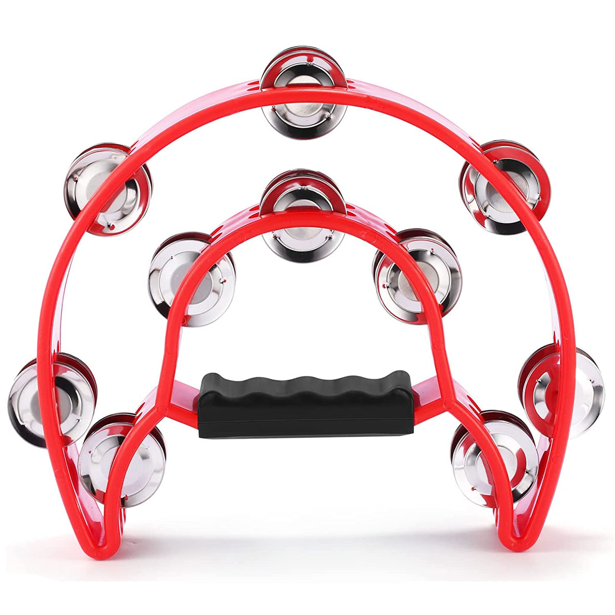 PANDERO HENDRIX MEDIA LUNA HX0053 ROJO - 1