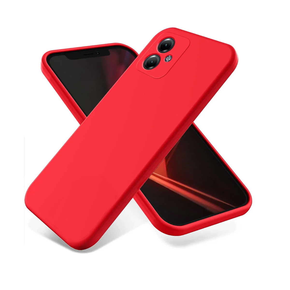 JOIGO CARCASA MOTOROLA G54 JOIGO GOMA ROJO
