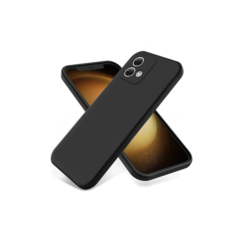 CARCASA MOTOROLA G84 JOIGO FUNDA GOMA NEGRO - 1