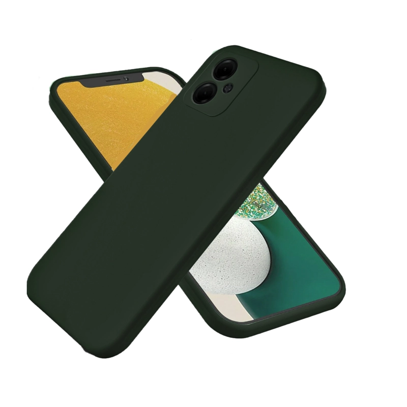 CARCASA MOTOROLA G84 JOIGO FUNDA GOMA VERDE - 1