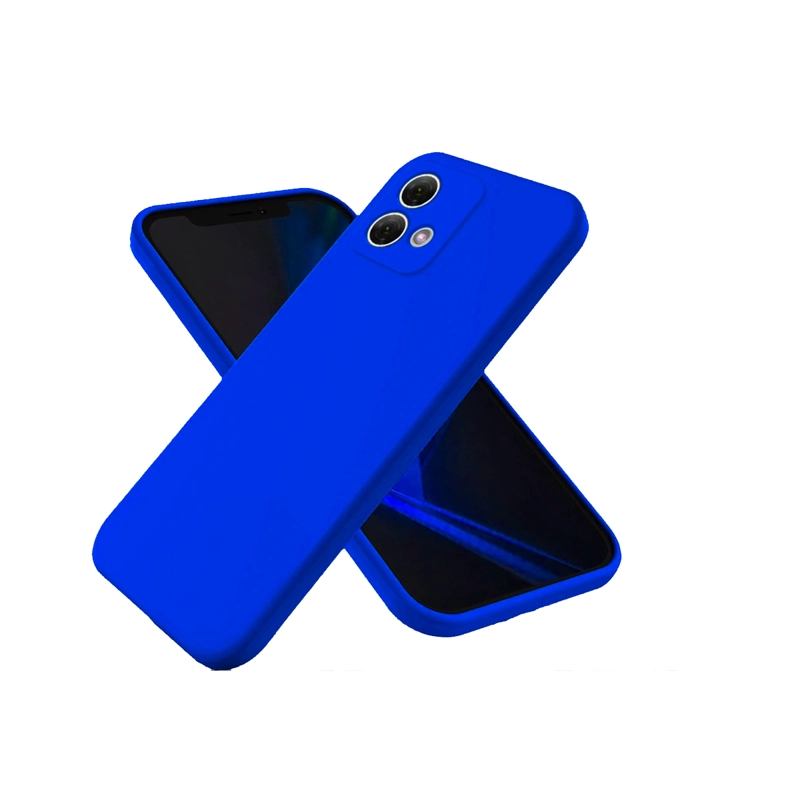 JOIGO CARCASA FUNDA PARA MOTROLA EDGE 40 NEO GOMA AZUL