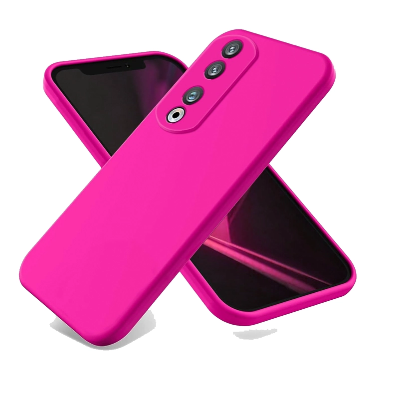 CARCASA HONOR 90 JOIGO GOMA FUCSIA - 1