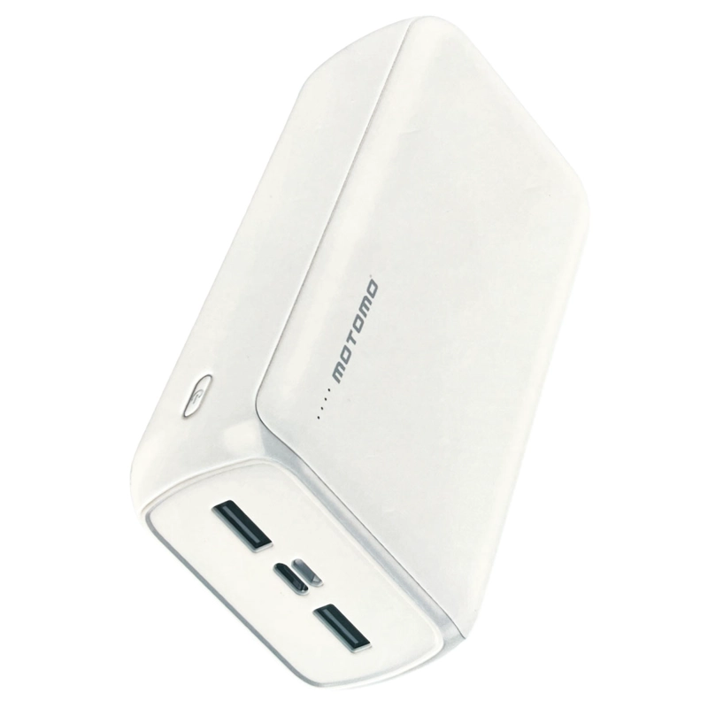POWERBANK MOTOMO POBAMO37 PUERTO USB-C 20.000MAH 2.4A BLANCO - 1