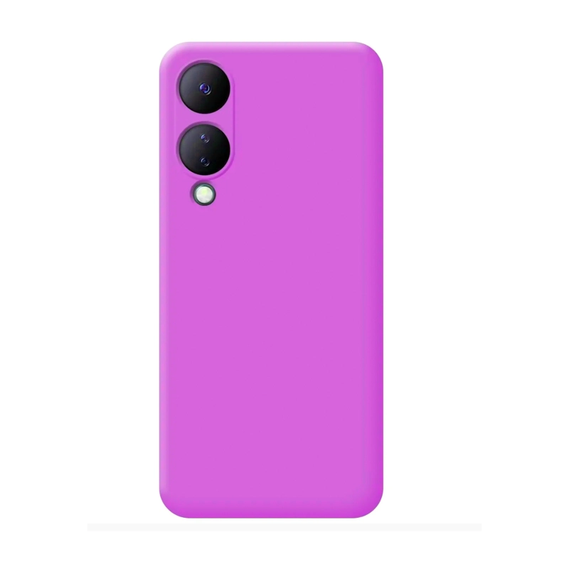 CARCASA VIVO Y17S JOIGO GOMA FUCSIA - 2