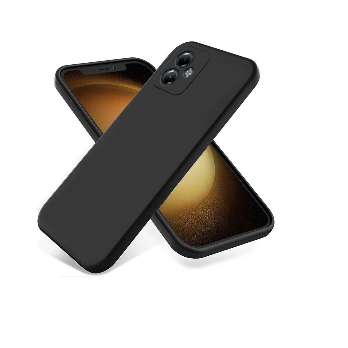 JOIGO CARCASA MOTOROLA G54 JOIGO GOMA NEGRO
