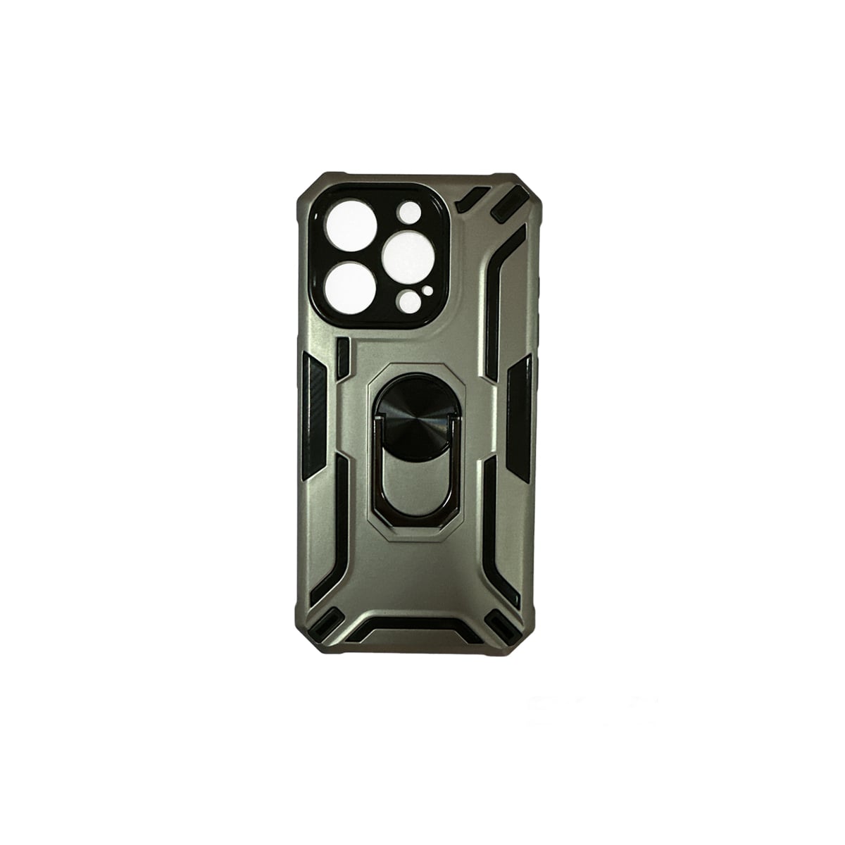JOIGO CARCASA IPHONE 15 PRO MAX JOIGO ANILLO SOPORTE GRIS