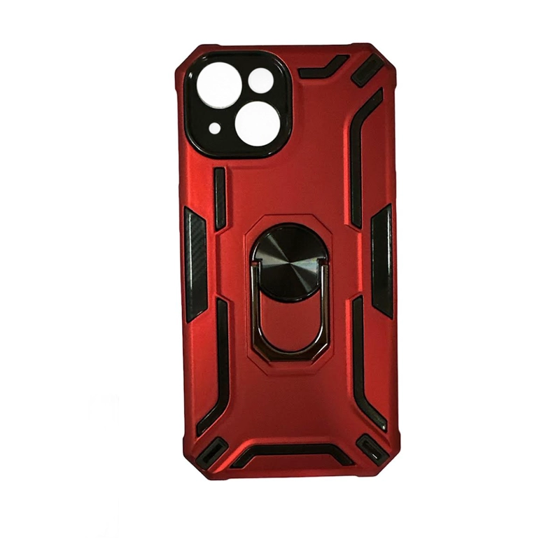 JOIGO CARCASA IPHONE 15 JOIGO FUNDA ANILLO SOPORTE ROJO