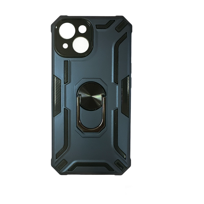 JOIGO CARCASA IPHONE 15 JOIGO FUNDA ANILLO SOPORTE AZUL