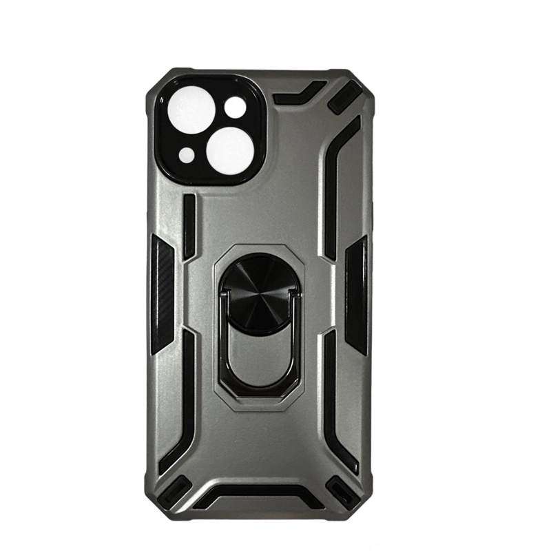 JOIGO CARCASA IPHONE 15 JOIGO FUNDA ANILLO SOPORTE GRIS
