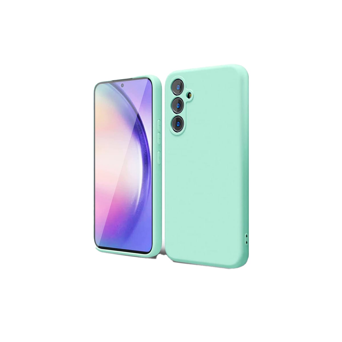 GENÉRICO CARCASA SAMSUNG S24 JOIGO GOMA TURQUESA