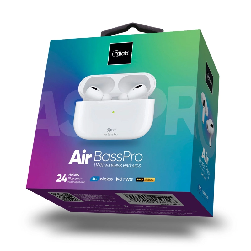 AUDÍFONOS MICROLAB TRUE WIRELESS AIR-BASS PRO BLUETOOTH - 4