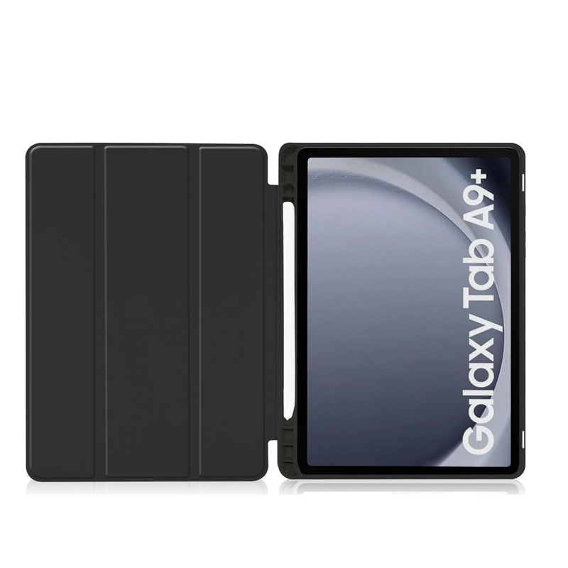 FUNDA JOIGO SMART COVER PARA TABLET SAMSUNG A9+ PLUS NEGRO - 4