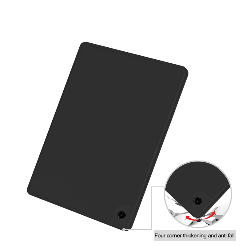 FUNDA JOIGO LAMINA VIDRIO PARA TABLET SAMSUNG A9+ PLUS NEGRO - 4