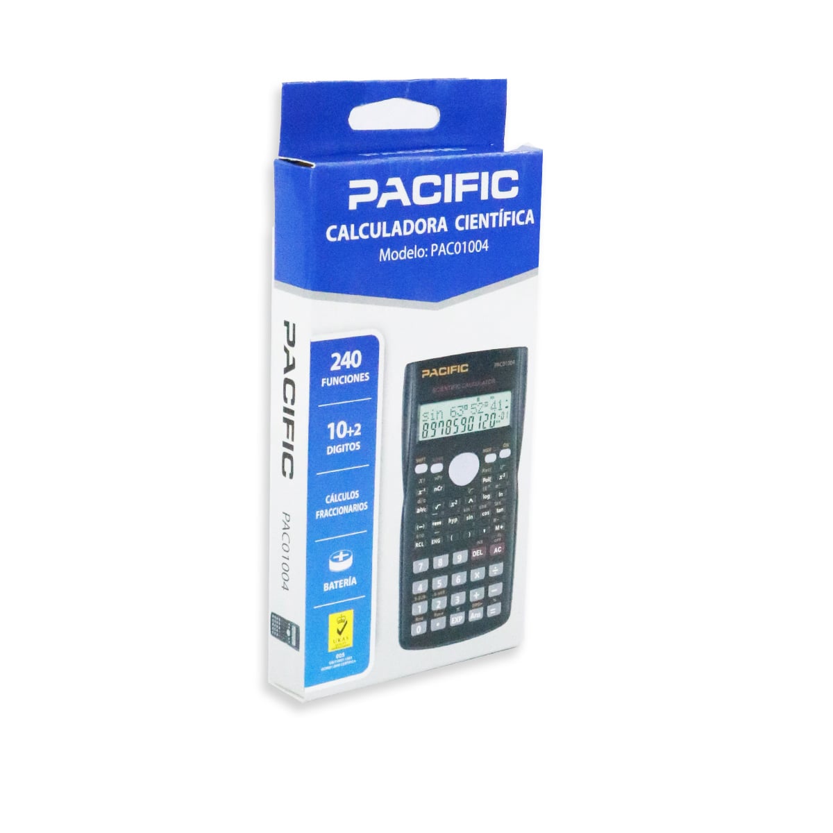 CALCULADORA CIENTÍFICA PACIFIC PAC01004 - 6