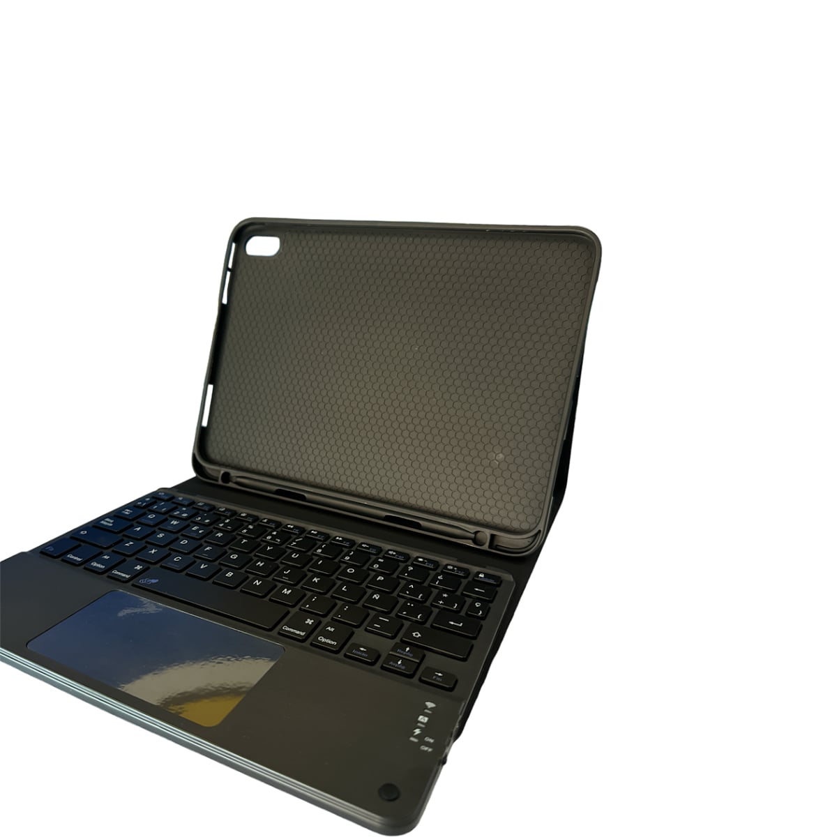 FUNDA PARA IPAD 10.9 10MA 2022 TECLADO ESPAÑOL TOUCHPAD BK - 2