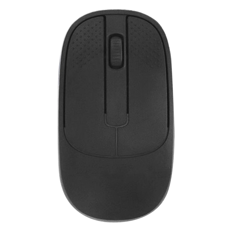 MOUSE INALÁMBRICO JOIGO RECARGABLE BLUETOOTH RECEPTOR USB NEGRO - 1