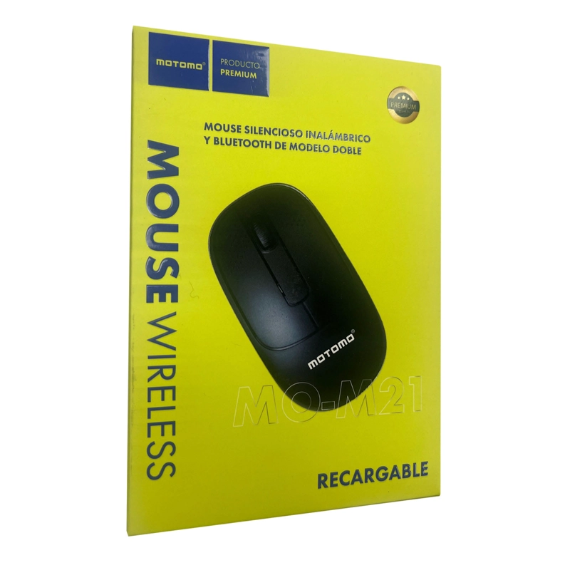 MOUSE INALÁMBRICO JOIGO RECARGABLE BLUETOOTH RECEPTOR USB NEGRO - 4