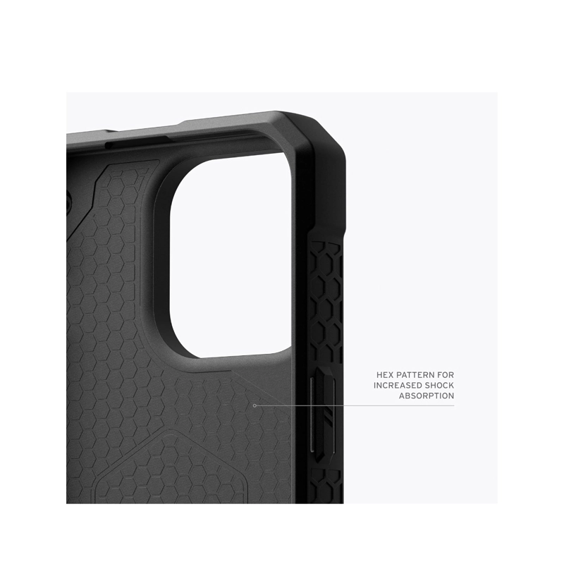 CARCASA IPHONE 15 JOIGO UAG MONARCH NEGRO - 4