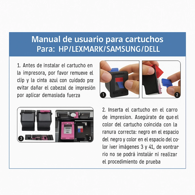 TINTA PACIFIC COLOR IMPRESORA 667XL COLOR CAPACIDAD 21ML - 4