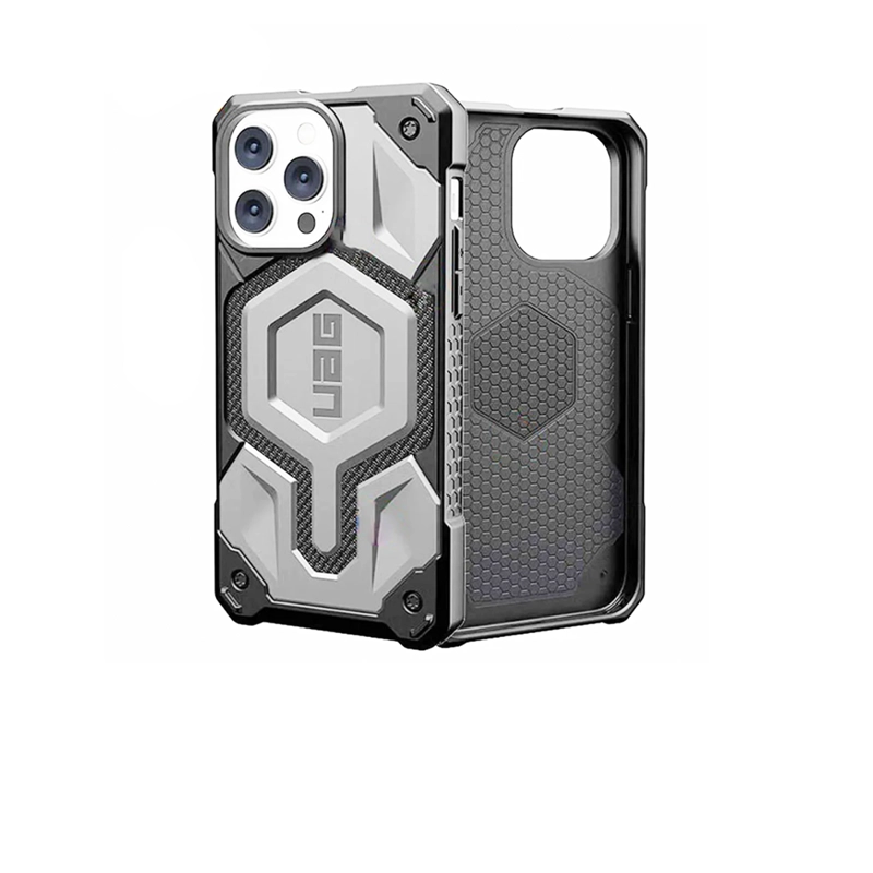 CARCASA IPHONE 15 JOIGO UAG MONARCH PRO GRIS - 1