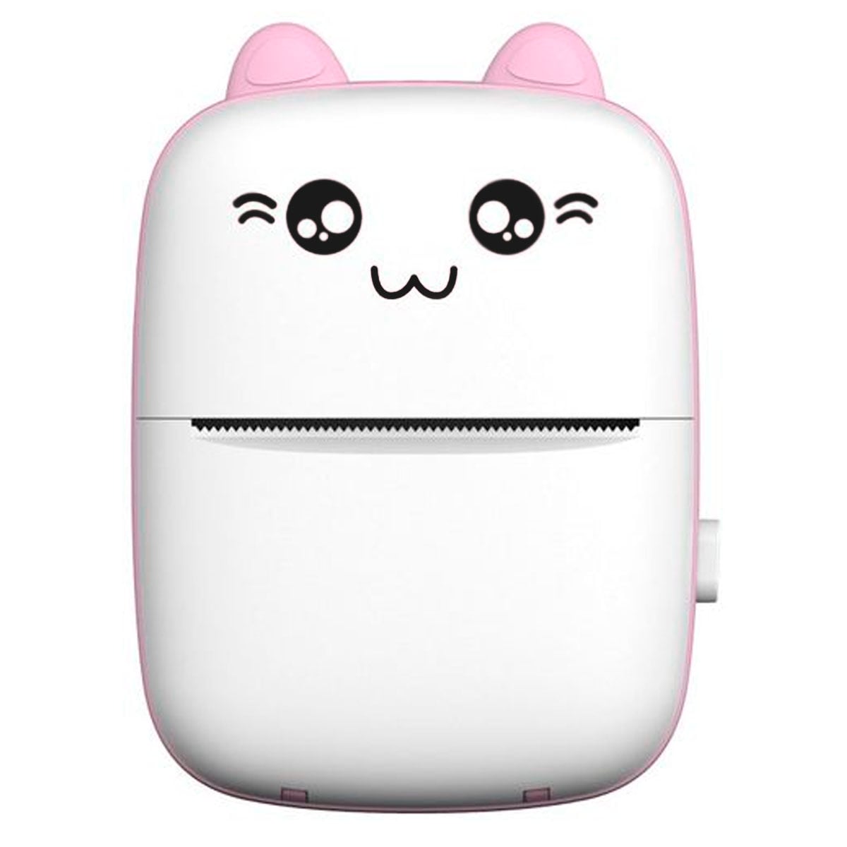 IMPRESORA TERMICA PORTATIL BLUETOOTH BATERIA RECARGABLE ROSA - 1