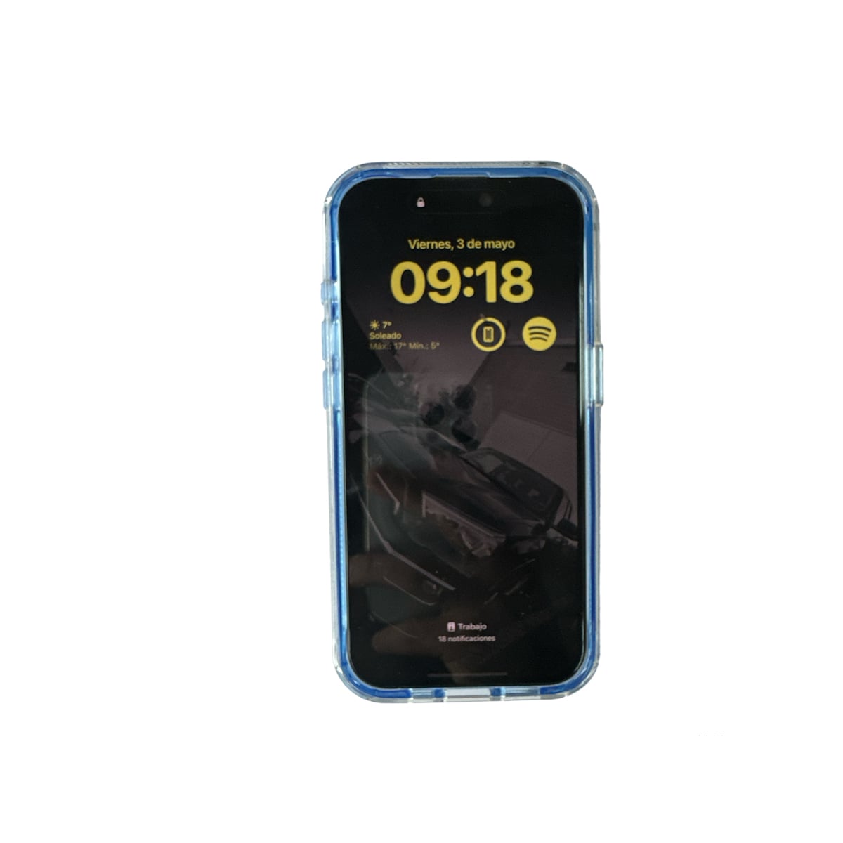 CARCASA IPHONE 11 JOIGO ANTIGOLPES SPACE AZUL - 4