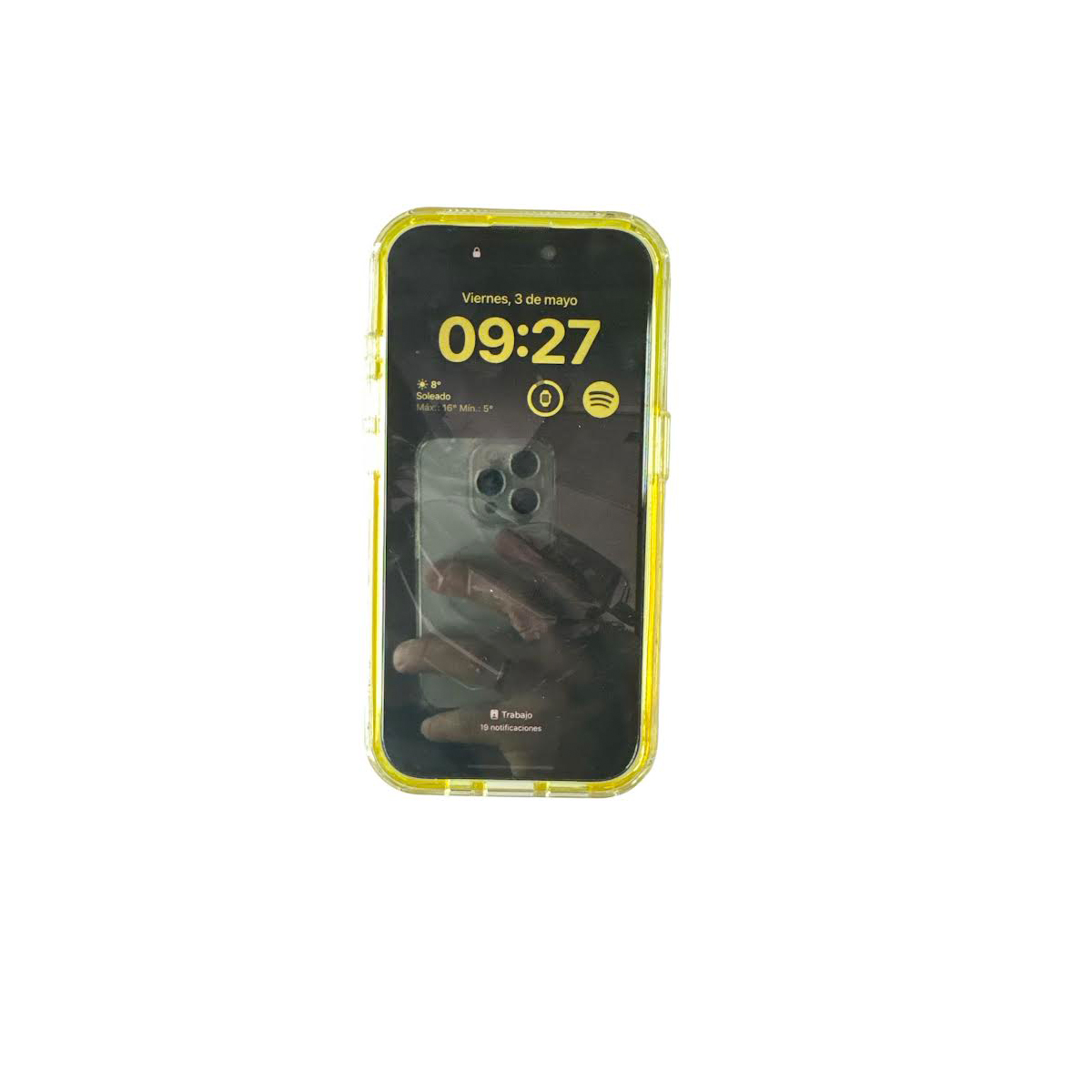CARCASA SAMSUNG A54 JOIGO ANTIGOLPES SPACE AMARILLO - 3
