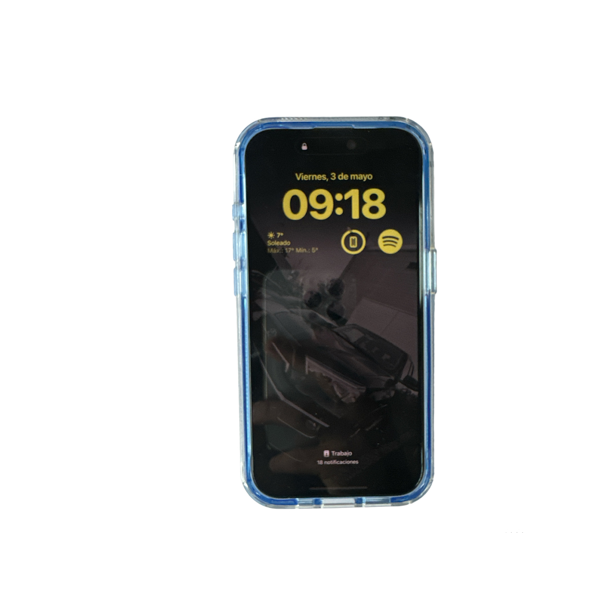 CARCASA IPHONE 15 PRO JOIGO ANTIGOLPES SPACE AZUL - 4