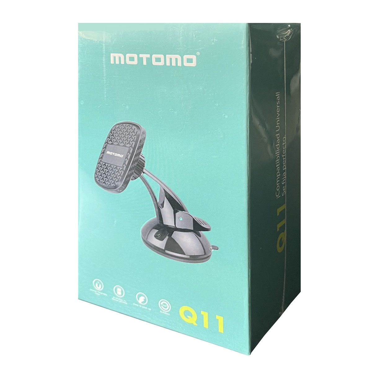 SOPORTE PARA AUTO MOTOMO IMANTADO Y BASE ADHESIVA PARA TABLERO - 2