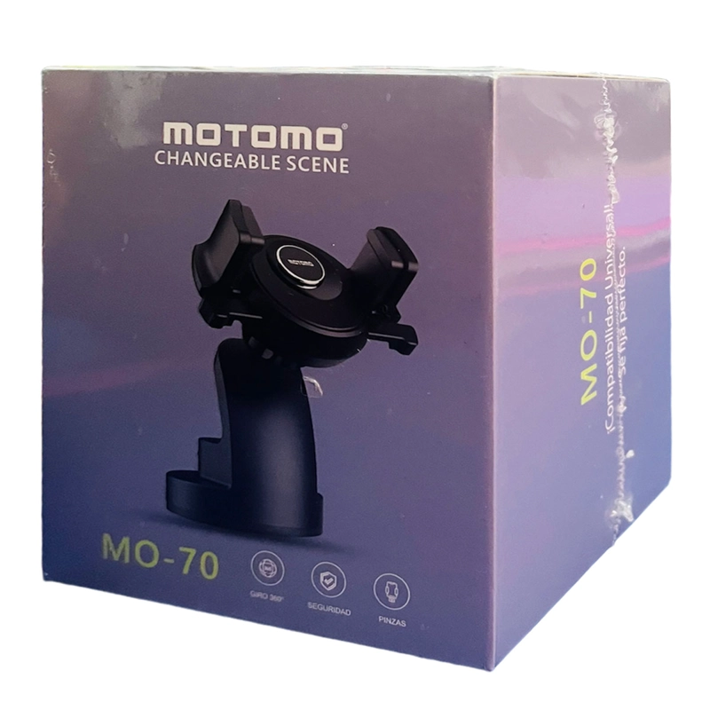 SOPORTE PARA AUTO MOTOMO CON ABRAZADERA BASE ADHESIVA AL TABLERO - 5