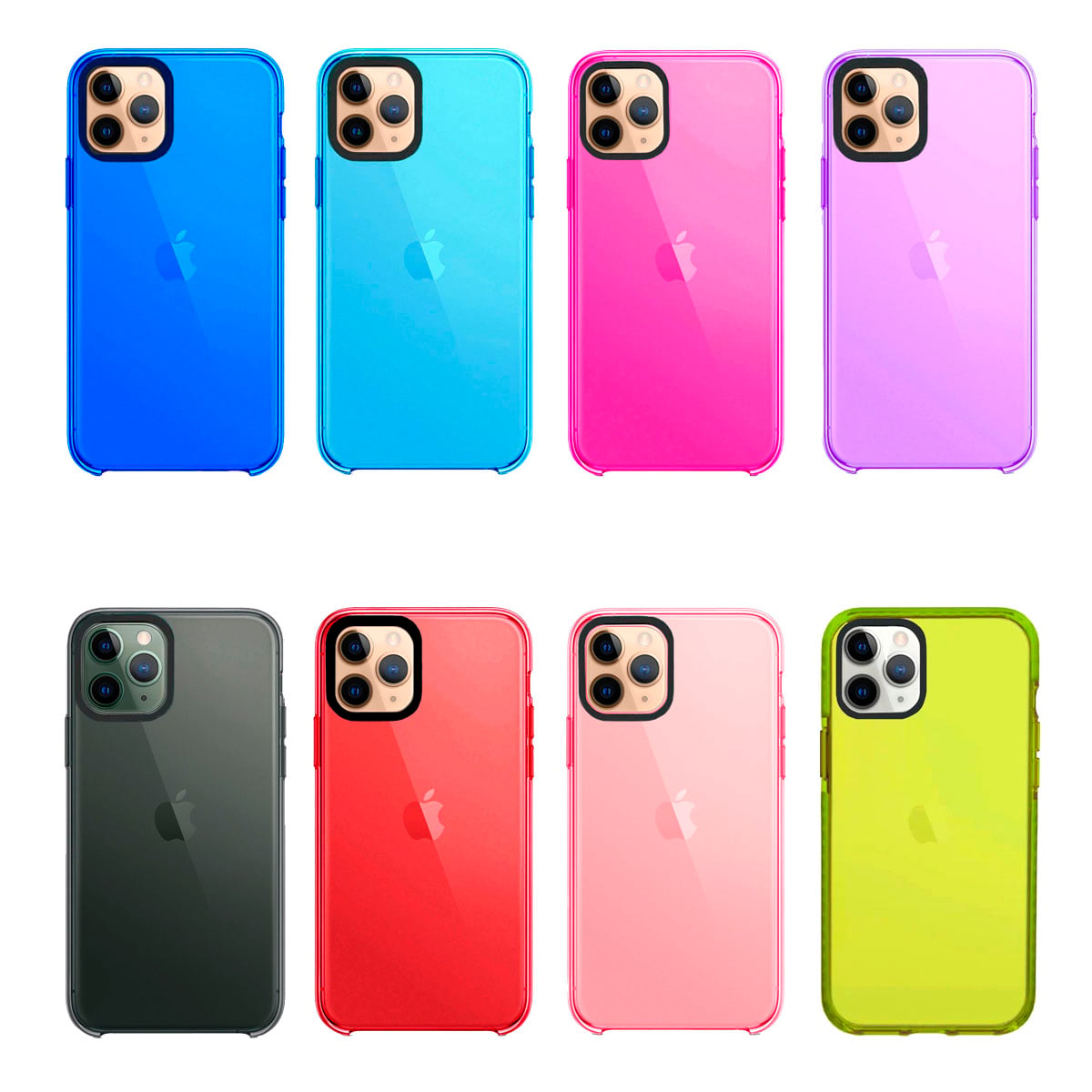CARCASA IPHONE 14 PRO JOIGO REFORZADO FLUOR ROJO - 2