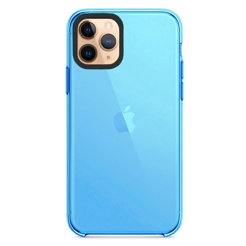CARCASA IPHONE 14 PRO JOIGO REFORZADO FLUOR CELESTE - 1