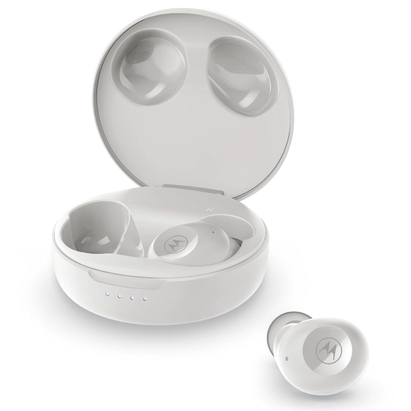 AUDÍFONOS MOTOROLA TRUE WIRELESS MOTO BUDS 150 BLUETOOTH BLANCO - 1